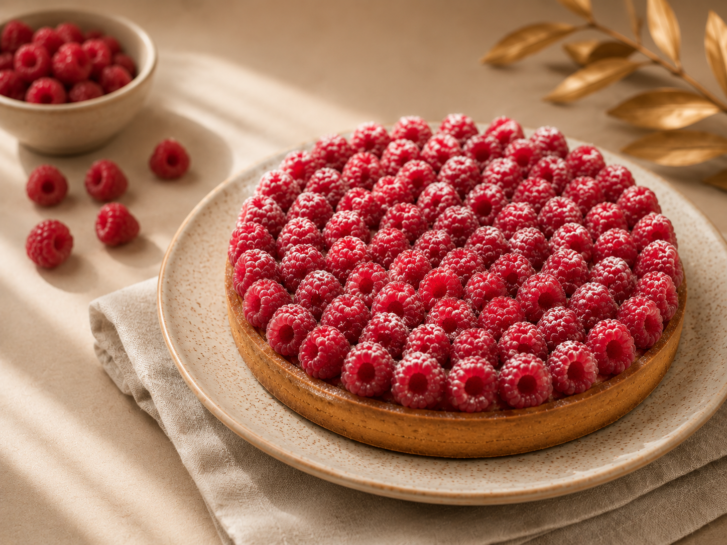 TARTE FRAISES OU FRAMBOISES